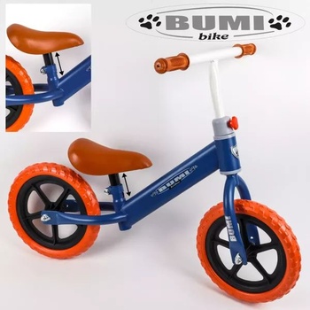 QX Балансиращо колело - синьо с оранжеви колела (731121)