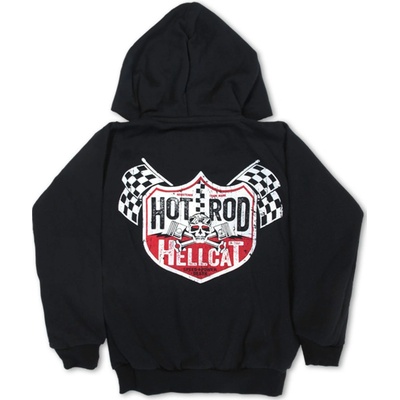 Hot Rod Hellcat Decal Hotrod Hellcat Kids Hoodies černá