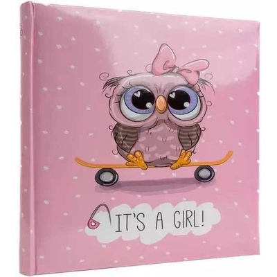 GEDEON Fotoalbum B-46500SB Owl 2 růžové PL