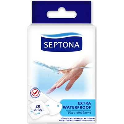 Septona Extra Waterproof náplasti – vodeodolná 20 ks