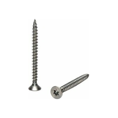 Vrut se zápustnou hlavou Torx drážka, plný závit, nerez A2 5 x 50, balení 200 ks