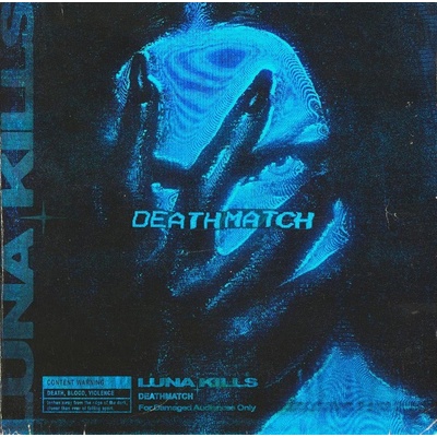 Luna Kills Deathmatch Blue White Marble LP