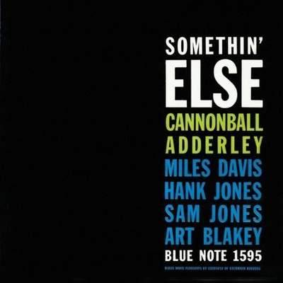 ADDERLEY CANNONBALL: SOMETHIN' ELSE CD