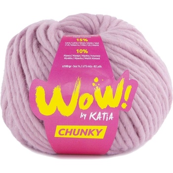 Katia Wow Chunky 57 Rose Плетива прежда (WCH 57)