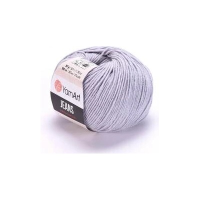 YarnArt Jeans 80 - pastelově šedá