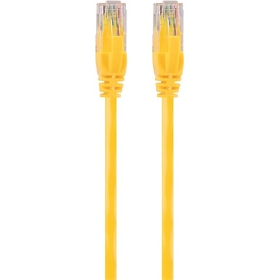 S-Link Кабел - SL-CAT605YE (UTP пач кабел, CAT6, жълт, 5 м) 16516 (16516)