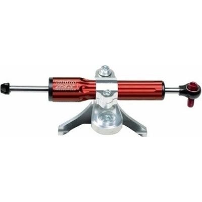 BITUBO Steering damper kit BITUBO for under instruments mounting with red shock absorber
