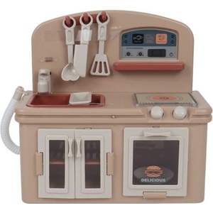 Tiny Home Детска играчка Tiny Home - Кухненски бокс с аксесоари, бежов (YH189S) - ozone