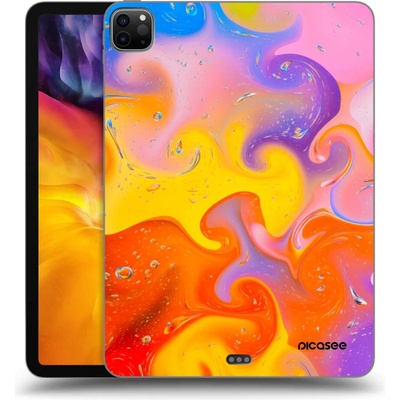 Picasee silikónový čierny obal Apple iPad 11 2022 M2 4.generace Bubbles