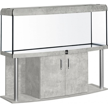 Diversa Comfort LED akvarijní set vypouklý višeň 450 l