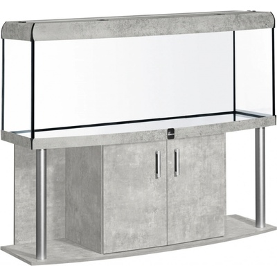 Diversa Comfort LED akvarijní set vypouklý višeň 450 l