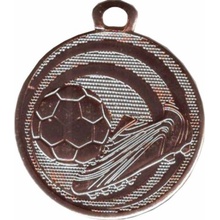 medaile ME089 fotbal medaila ME089 Bronz futbal 32mm