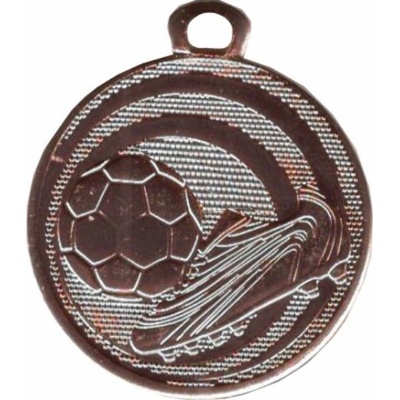 medaile ME089 fotbal medaila ME089 Bronz futbal 32mm – Zboží Mobilmania