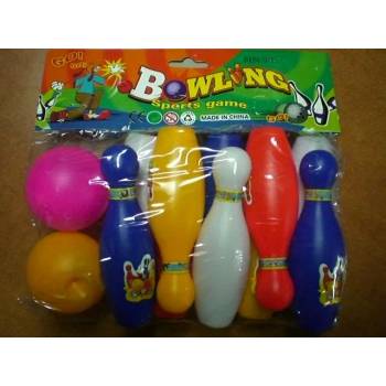 Image 1 of Детска играчка Комплект за Боулинг Кегли с топки /Bowling set/