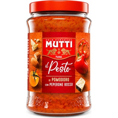 Mutti pesto z oranžových paradajok 180g