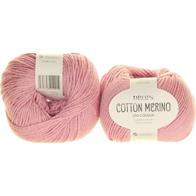 Drops Cotton Merino 05 světlá růžová
