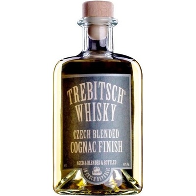 TREBITSCH Czech Single Malt Whisky PREMIUM COGNAC 40% 0,5 l (holá láhev)