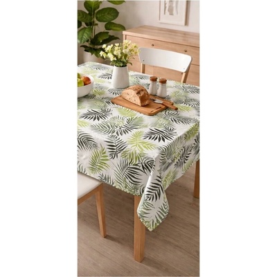 Impol Trade Obrus PVC Z-Z 4 návin 20 m x 140 cm palmové listy zeleno-černé