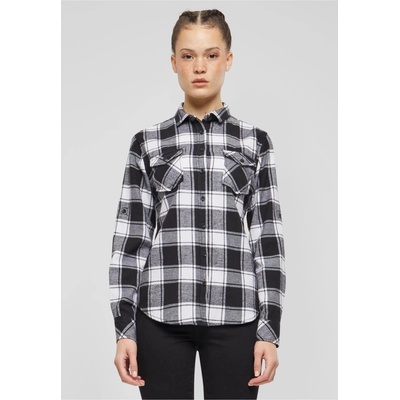 Brandit Ladies Amy Flanell Shirt černá bílá