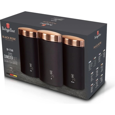 Berlingerhaus BH-1734 sada 3 ks Black Rose Collection
