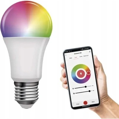 Emos LED žárovka GoSmart A60 E27 11 W 1050 lm RGB stmívatelná WiFi CTT