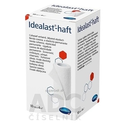 Idealast-haft obväz, trvalo elastický kohézny, ťažnosť 90 % 1 ks