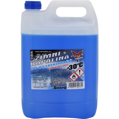 Clean Fox Zimná kvapalina do ostrekovačov -30°C 5 l