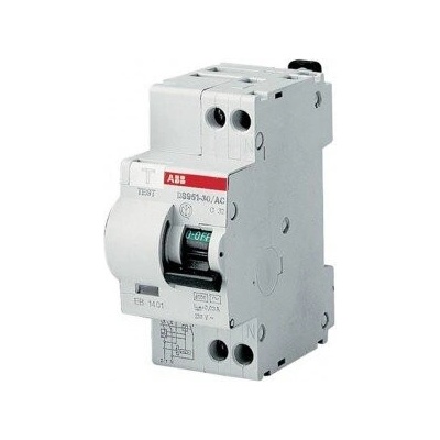 ABB Дефектнотоковa защитa с вграден прекъсвач C16/0.03 - 16021377 (16021377)