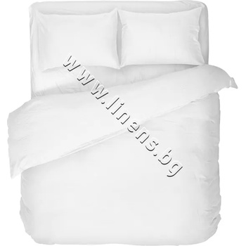 Image 1 of Dilios Спален комплект Dilios Едноцветен Бяло, p/n 4000003854 - Спален комплект от Памучен сатен (4000003854)