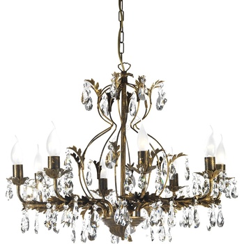 Image 1 of Onli - Пендел TERESA 8xE14/6W/230V бронзов (OL0323)