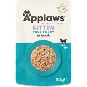 Applaws Kitten Tuna in Broth - Пауч за малки котенца с риба тон в бульон 50gr