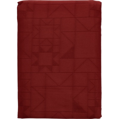 Södahl Покривка за маса Star Damask 140 x 270 см червена (27171)