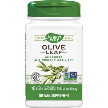 Image 1 of Nature's Way Olive Leaf 500 mg [100 капсули]