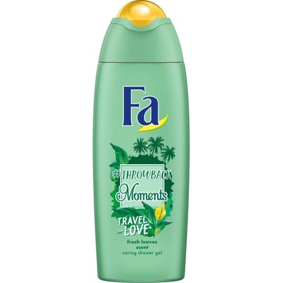Fa Throwback Moments Travel Love energizujúci sprchový gél 12 x 250 ml