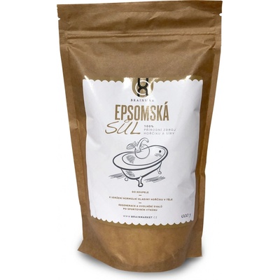 BrainMax Epsomská Soľ 1 kg