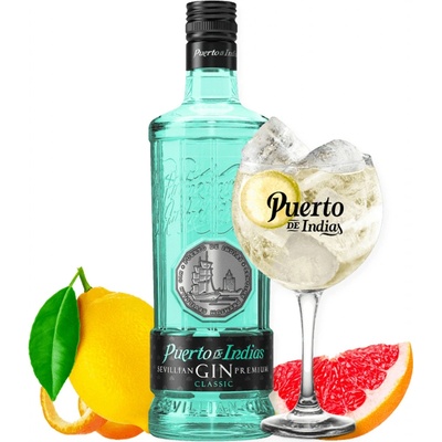 Puerto De Indias Gin Classico 40% 0,7 l (holá lahev)