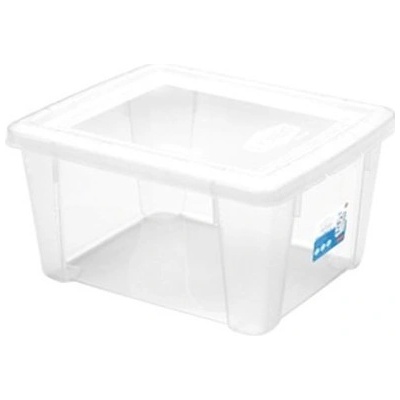 STEFANPLAST box úložný SCATOLA 2l 19 x 16 x 10 cm s víkem PH TRA 12990