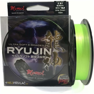 Momoi RYUJIN Lime Green 150m 0,06mm 6kg