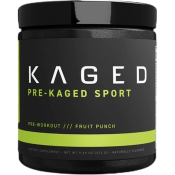 KAGED MUSCLE Pre-Kaged Sport | with Natural Caffeine PurCaf [264-272 грама] Плодов Пунш