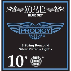 Prodigy Blue Silver Light, Струни за бузуки 10-28