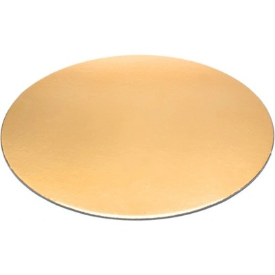 Dortisimo Podnos zlatý tenký rovný kruh 32 cm