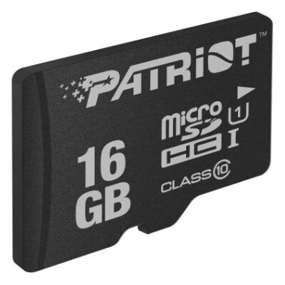 Patriot microSDHC Memory Card 16GB PSF16GMDC10