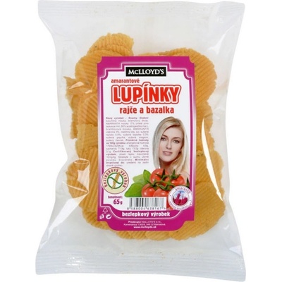 Mclloyds Amarantové lupínky rajče a bazalka 65 g