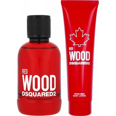 Dsquared2 Red Wood EDT 100 ml + telové mlieko 150 ml darčeková sada