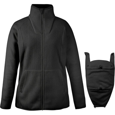 Mamalila Дамско поларено яке Mamalila Women's Fleece-Tragejacke Basel Fleece jacket - Black - размер XXL (105-5738-0116)