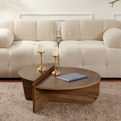 ASIR GROUP КОМПЛЕКТ 2x Конферентна маса ORION орех (AS2067)