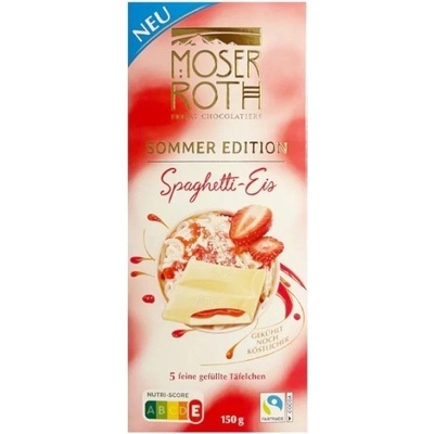 Moser Roth ovocná letní edice jahoda a zmrzlina 150 g