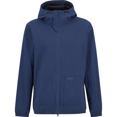Barbour Men's Riverdale Showerproof Hooded Long Sleeve Rain Anorak - Dark Denim BL71