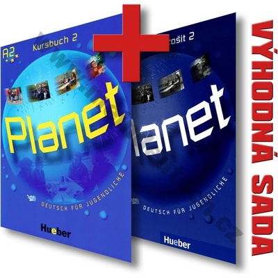 Planet 2 paket učebnica a pracovný zošit SK verzia
