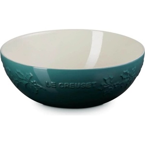 Le Creuset Голяма купа за сервиране Holly 25 см бутилково-зелена (80034257950003)